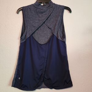 Champion mock neck cut out back